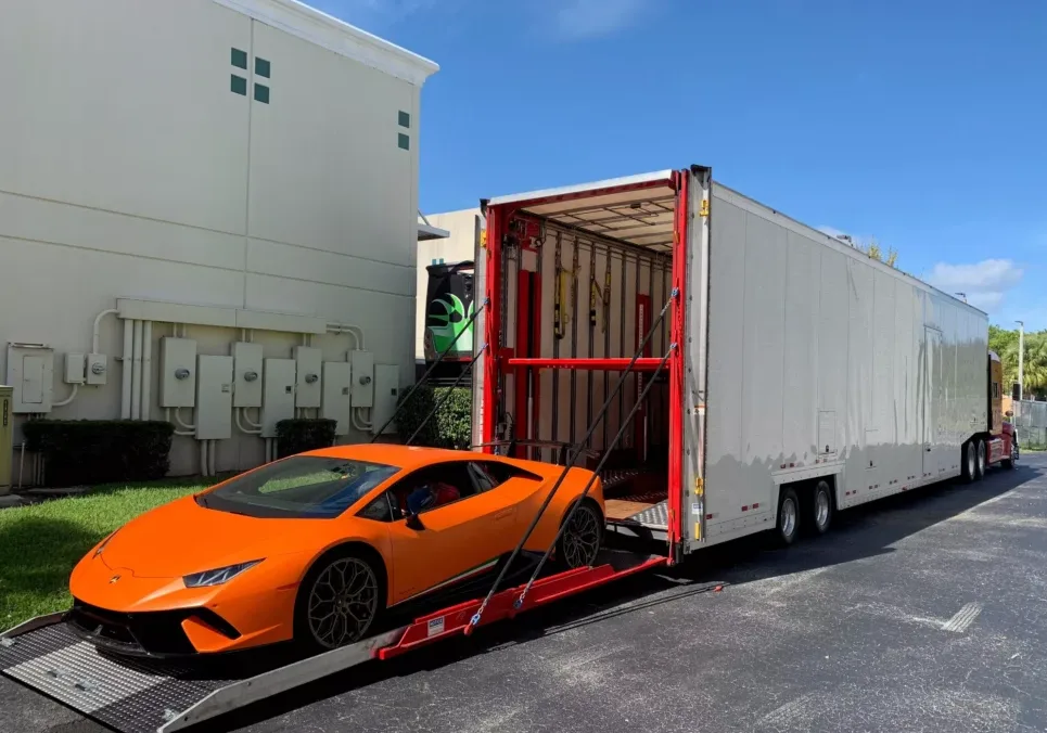 Corporate relocation vehicle shipping for employees transferring to new locations